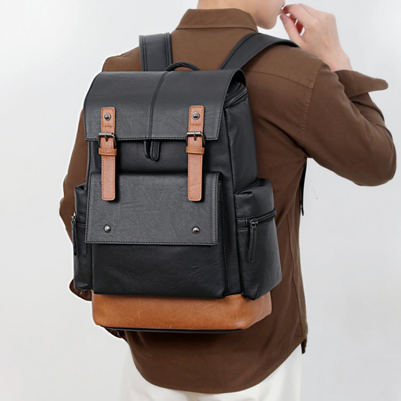 Leather Backpack Vintage - Nueva Mochila de Cuero Vintage para