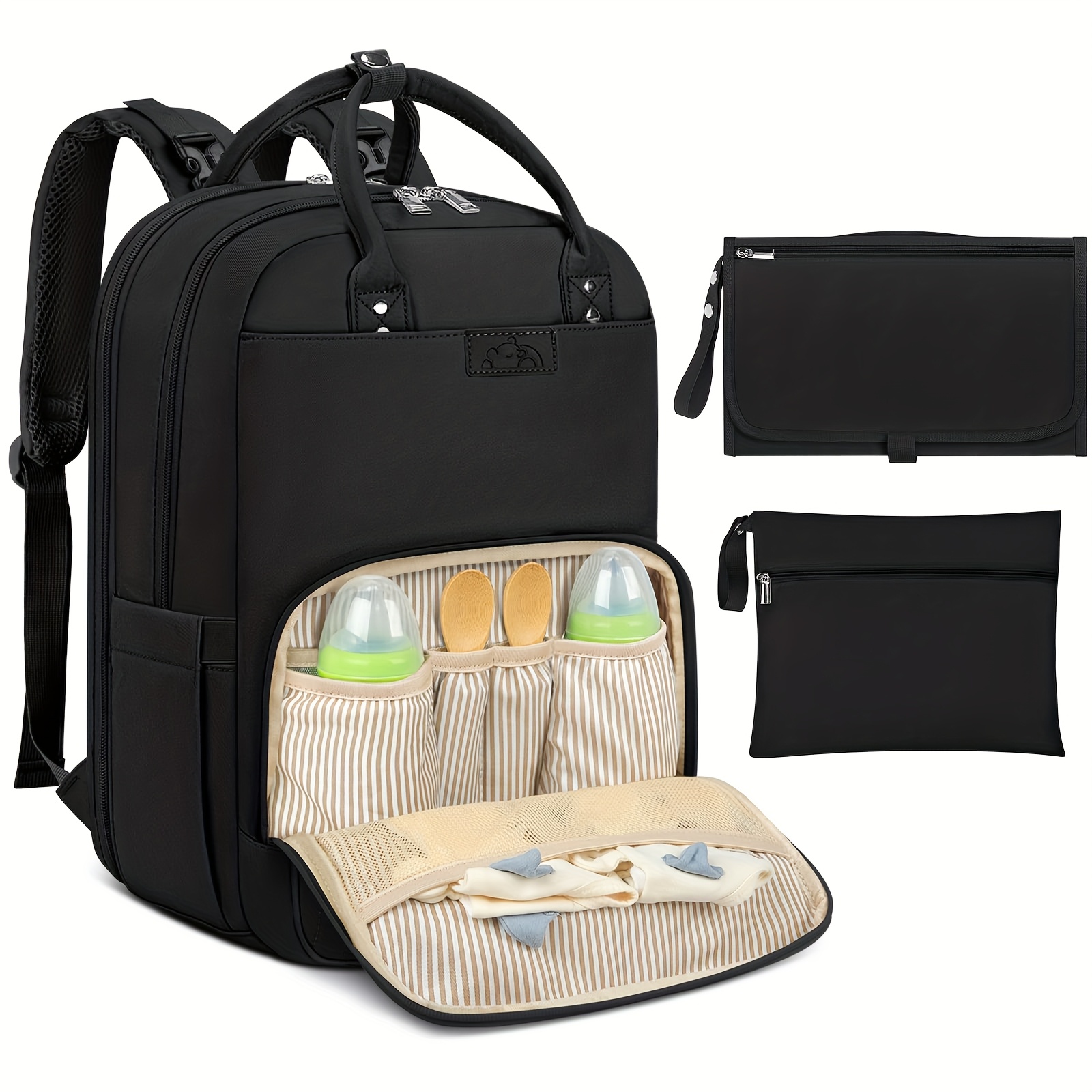 Backpack Diaper Bag - NEWHEY-mochila para cambiar pañales con cambiador
