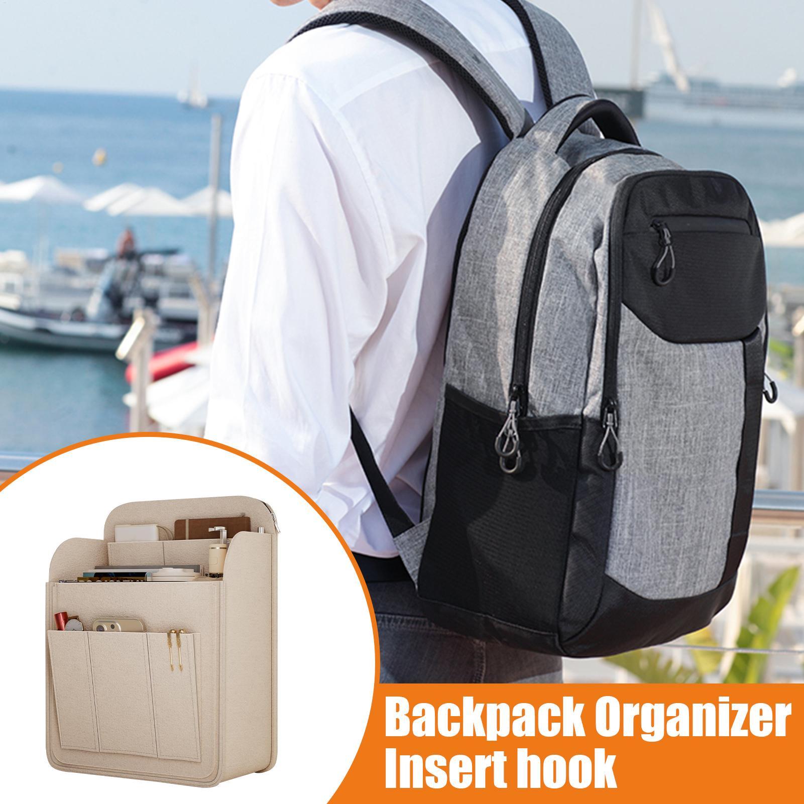 Backpack Insert Organizer - Organizador de mochila de gran capacidad,