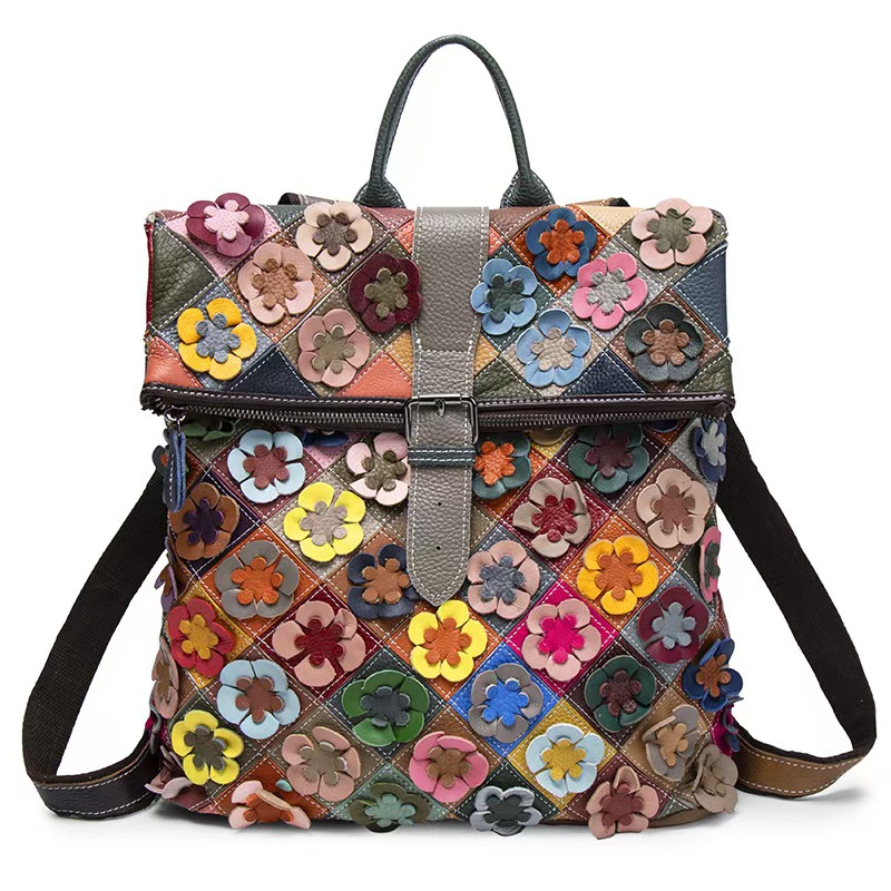 Mochila Vintage de Cuero Genui - Leather Backpack Vintage reseña y precio