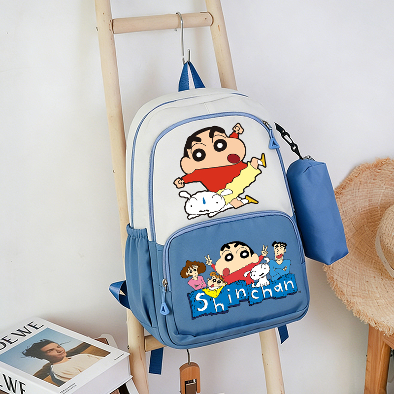 Mochila Escolar Crayon Shin-ch - School Backpack Teen reseña y precio