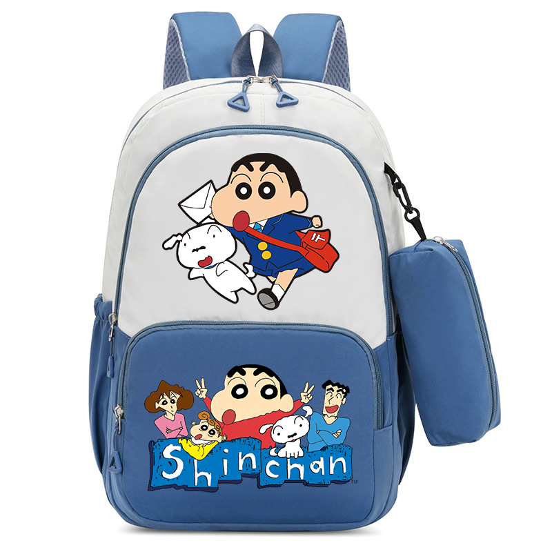 Mochila Escolar Crayon Shin-ch - School Backpack Teen reseña y precio