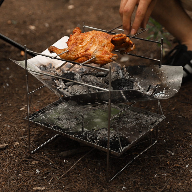 Estufa de leña para acampar, e - Foldable Backpack Small reseña y precio
