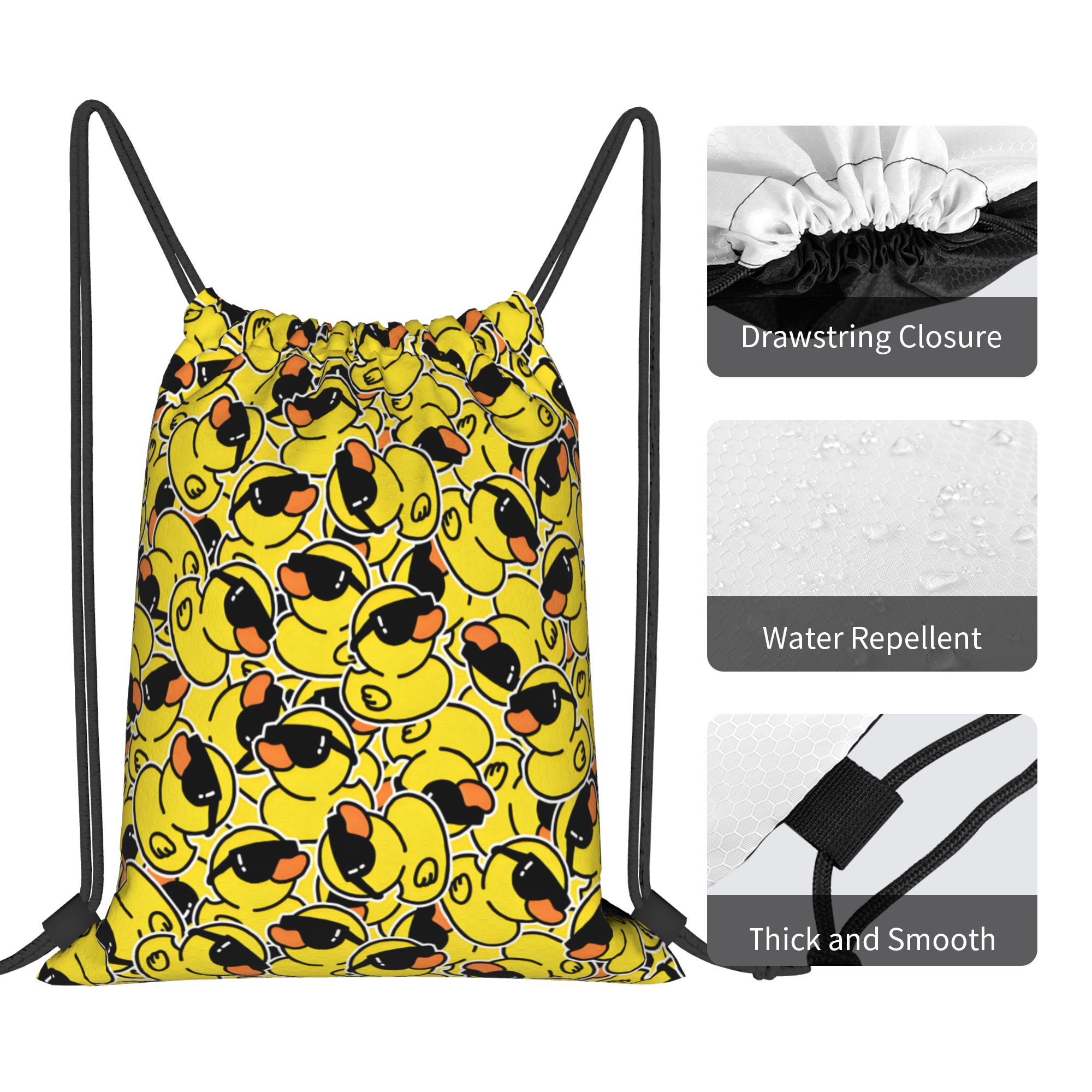 Mochila con cordón de dibujos  - Drawstring Gym Bag reseña y precio
